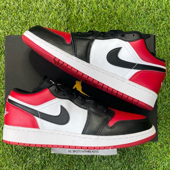 Air Jordan 1 low GS ‘Bred Toe’ - Picture 3 of 6